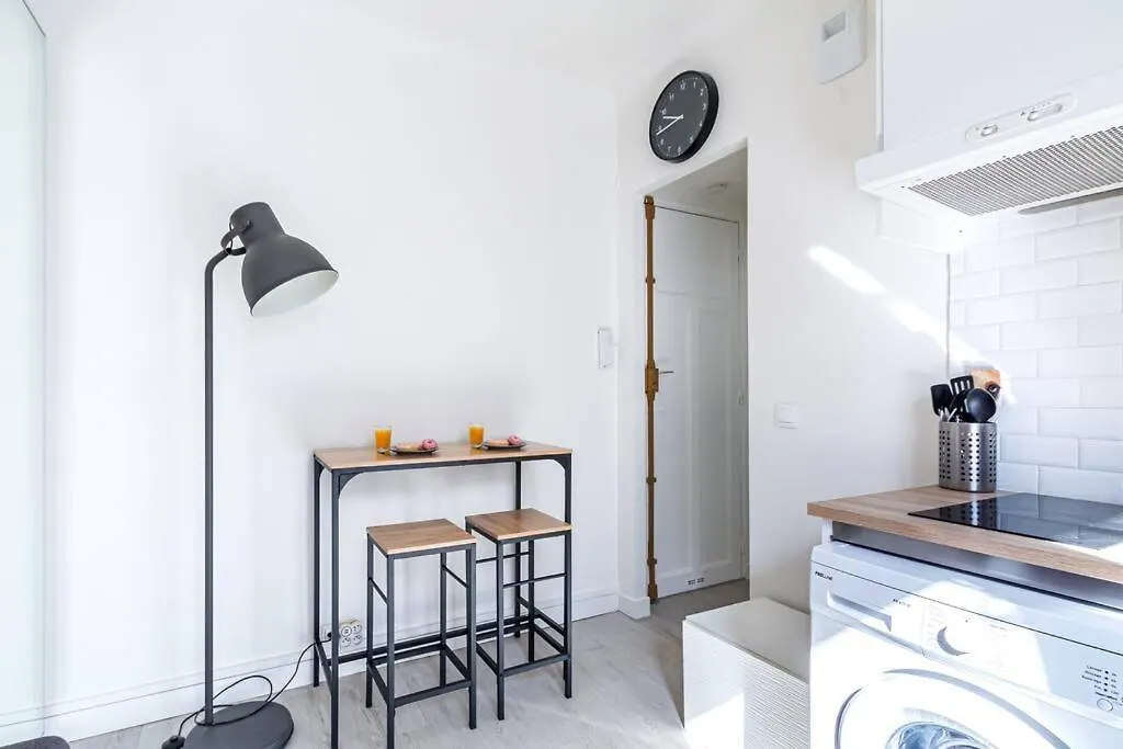 Apartment Studio Central Parc Des Buttes-Chaumont Paris